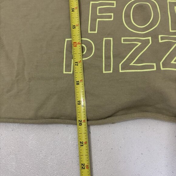 Aerie OFFLINE Will Plank For Pizza Crop Tank Top Green Tie Back Size Small - Picture 9 of 10